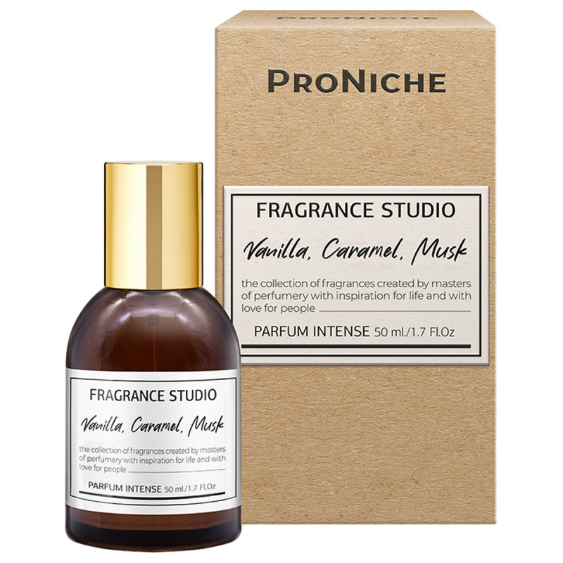 Духи группы Экстра Fragrance Studio Vanilla, Caramel, Musk 50мл от ProNiche + 1