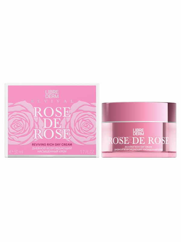 Rose de Rose Крем дневной насыщенный возрождающий 50мл от Librederm + 1