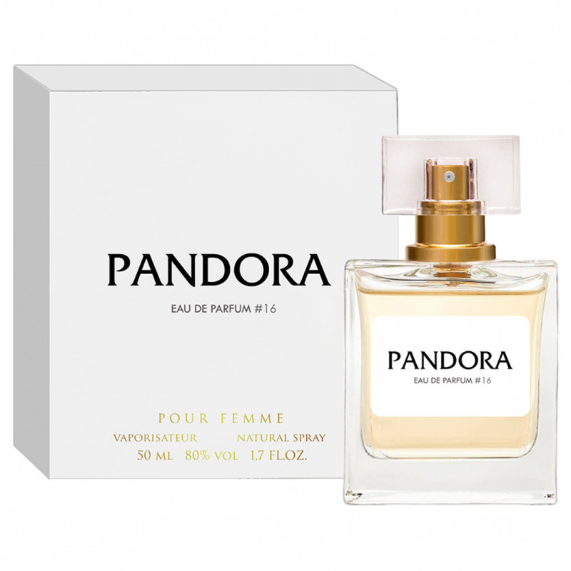 Парфюмерная вода женская №16 50мл от Pandora + 1