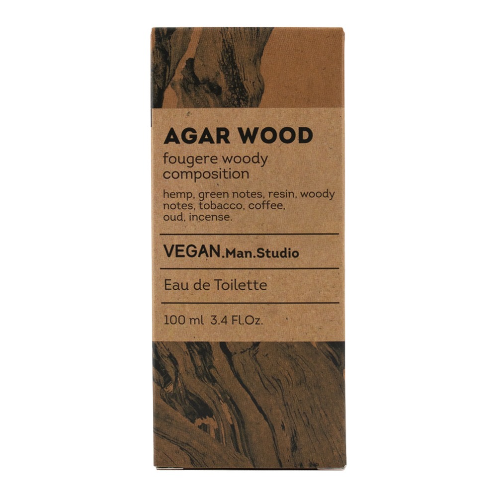 Туалетная вода мужская Agar Wood 100мл от VEGAN.Man.Studio + 2