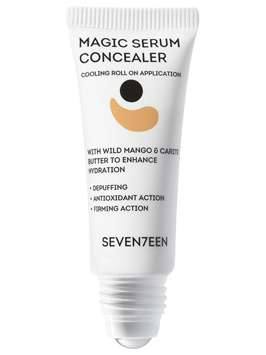 Консилер-сыворотка для кожи вокруг глаз Magic Serum Concealer, тон 1B от Seventeen + 3