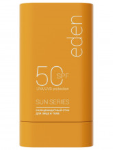 EDEN - Sun Series Солнцезащитный Стик для лица и тела SPF50 15г