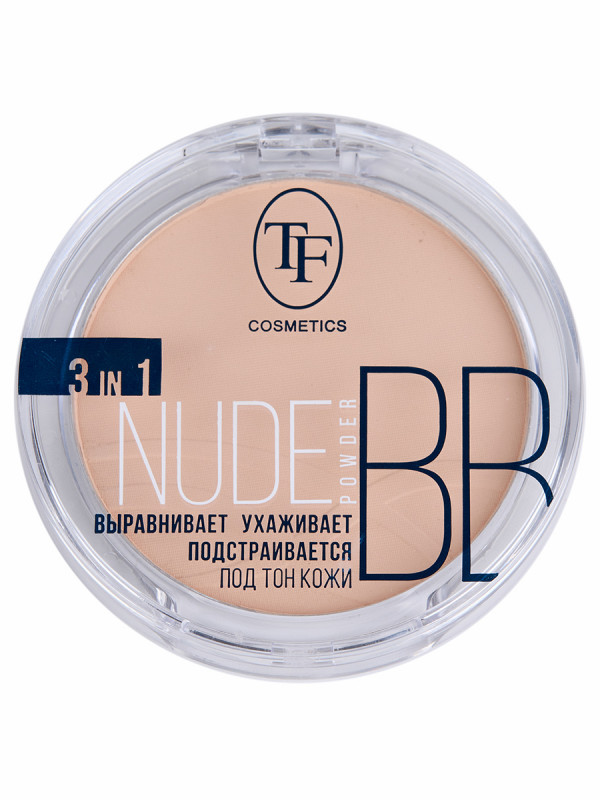 Пудра BB Nude Powder 3в1, тон 03 Soft honey/Нежный медовый от TF cosmetics + 1