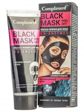 Black Mask Маска-пленка для лица CO-ENZYMES 80мл