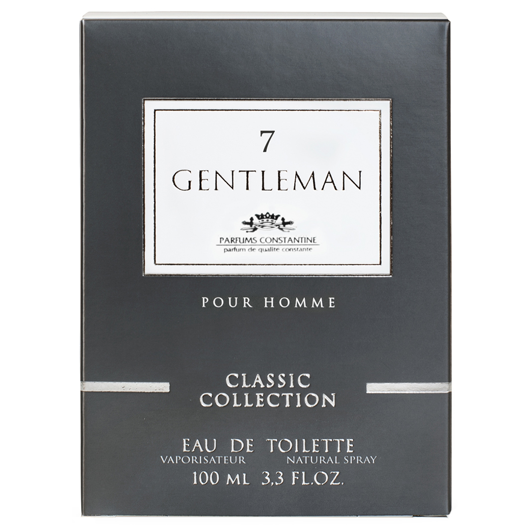 Classic Collection Туалетная вода мужская Gentleman 7 100мл от Parfums Constantine + 3