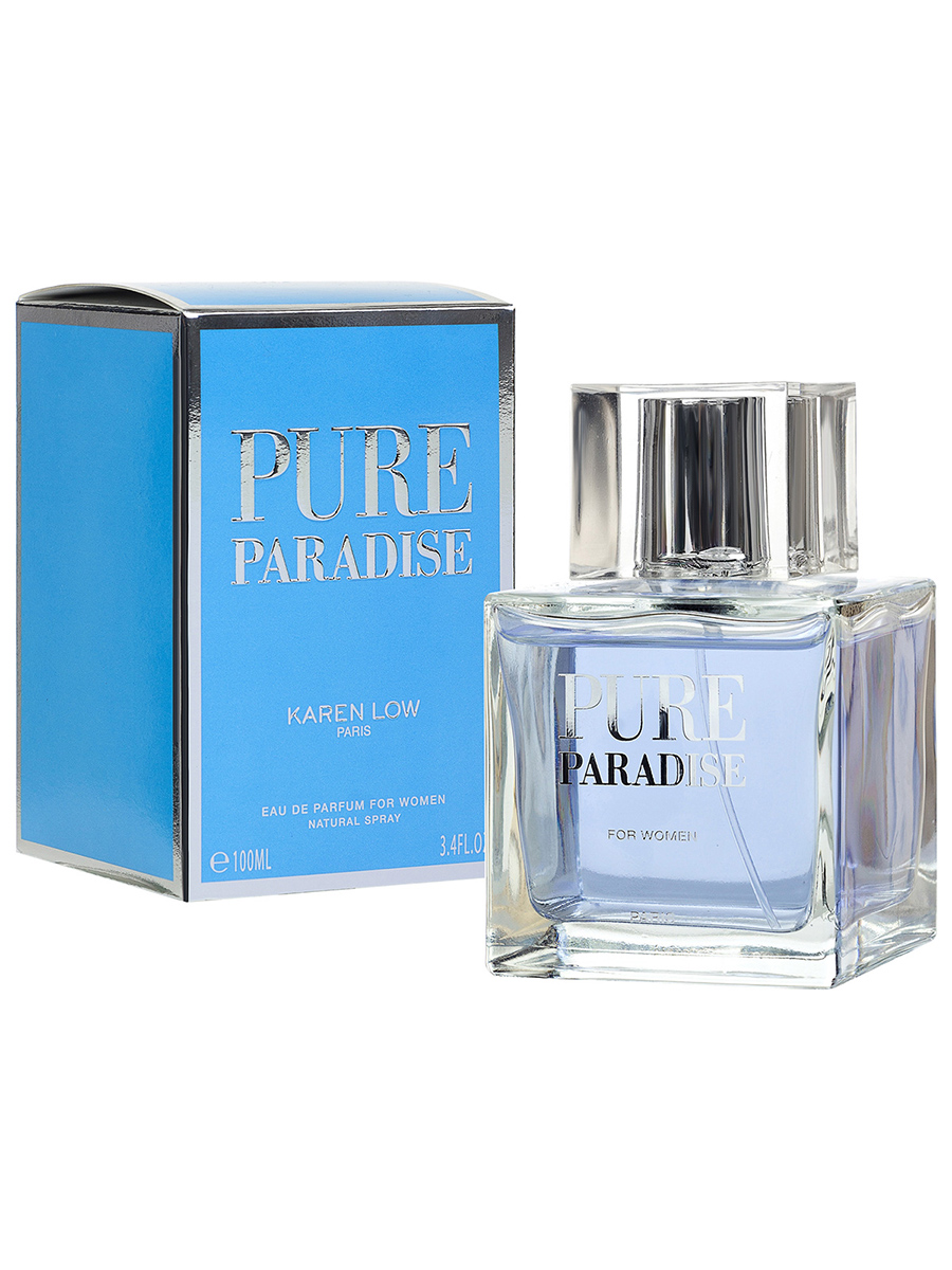 Парфюмерная вода женская Pure Paradise 100мл  от Karen Low + 2