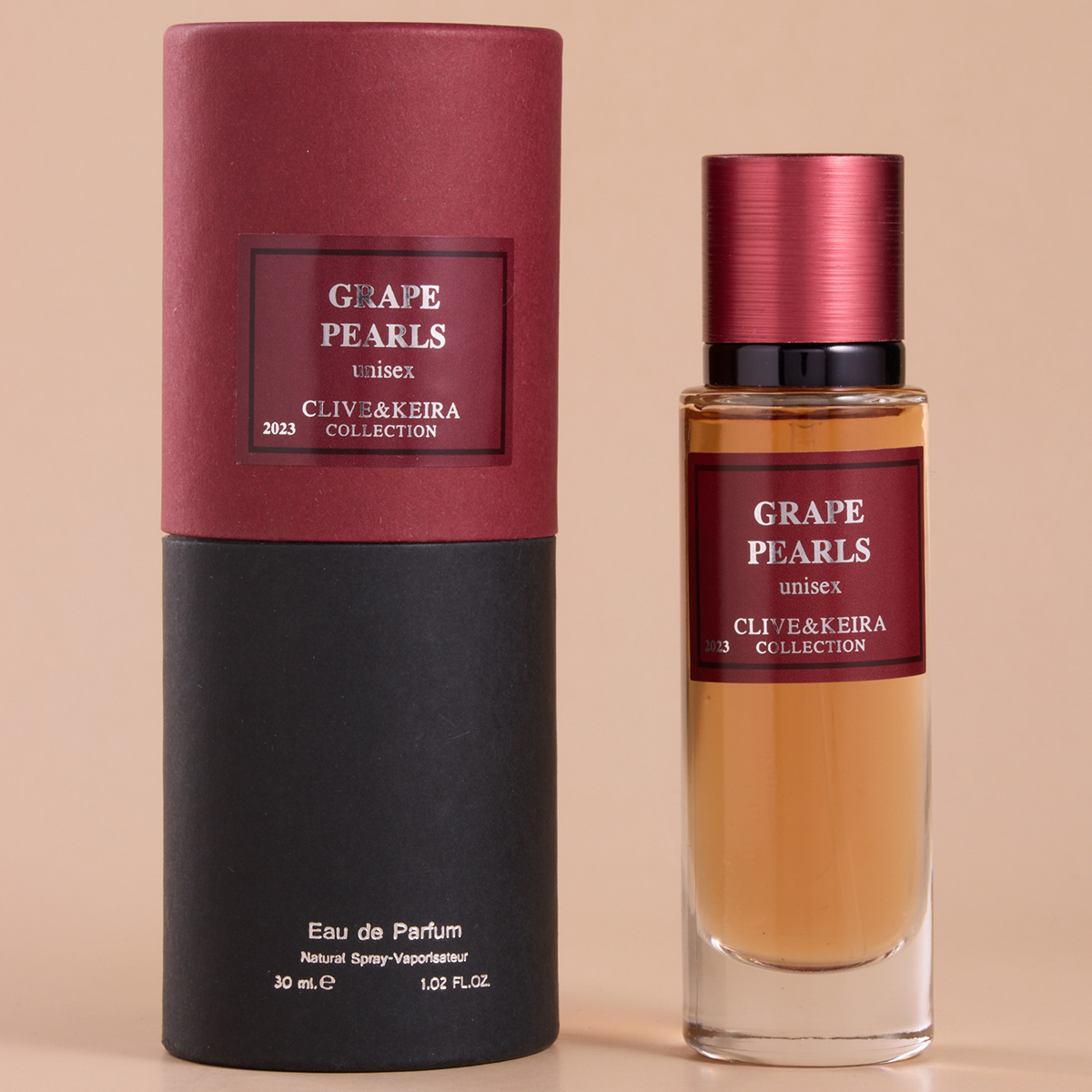 Парфюмерная вода унисекс №2023 Grape Pearls 30мл  от Clive&Keira + 4
