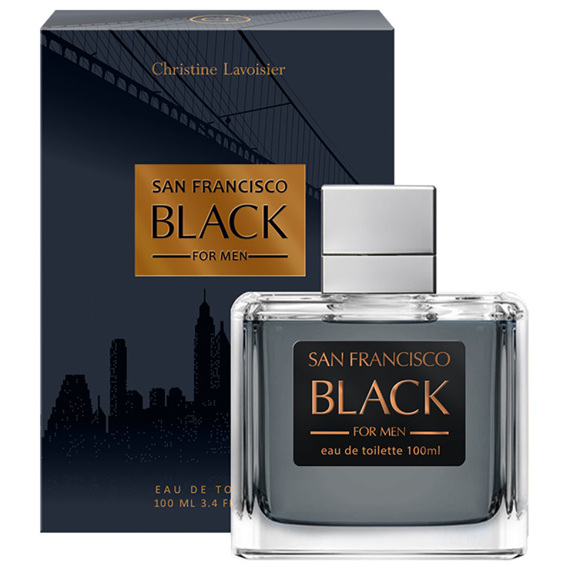 Real Man San Francisco Black Туалетная вода мужская 100мл от Christine Lavoisier Parfums + 1