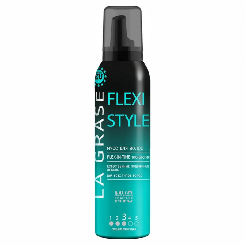 Мусс для укладки волос Flexi Style 150мл от La Grase + 1