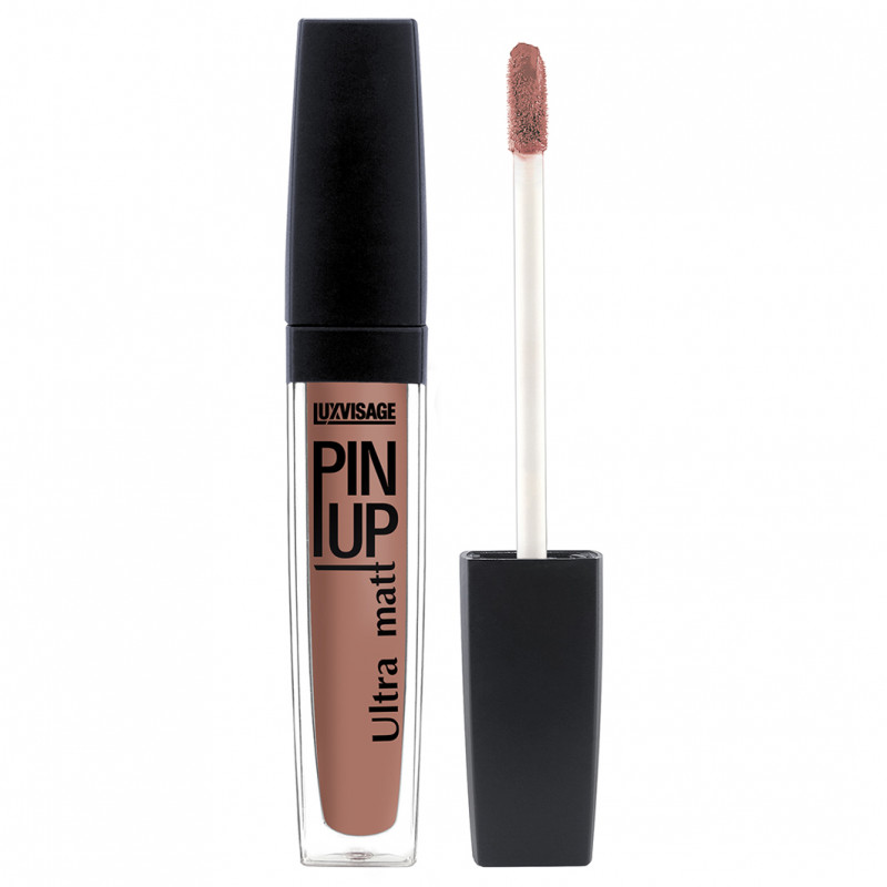 Матовый Блеск для губ Pin-Up, тон 39 beige nude от LuxVisage + 1