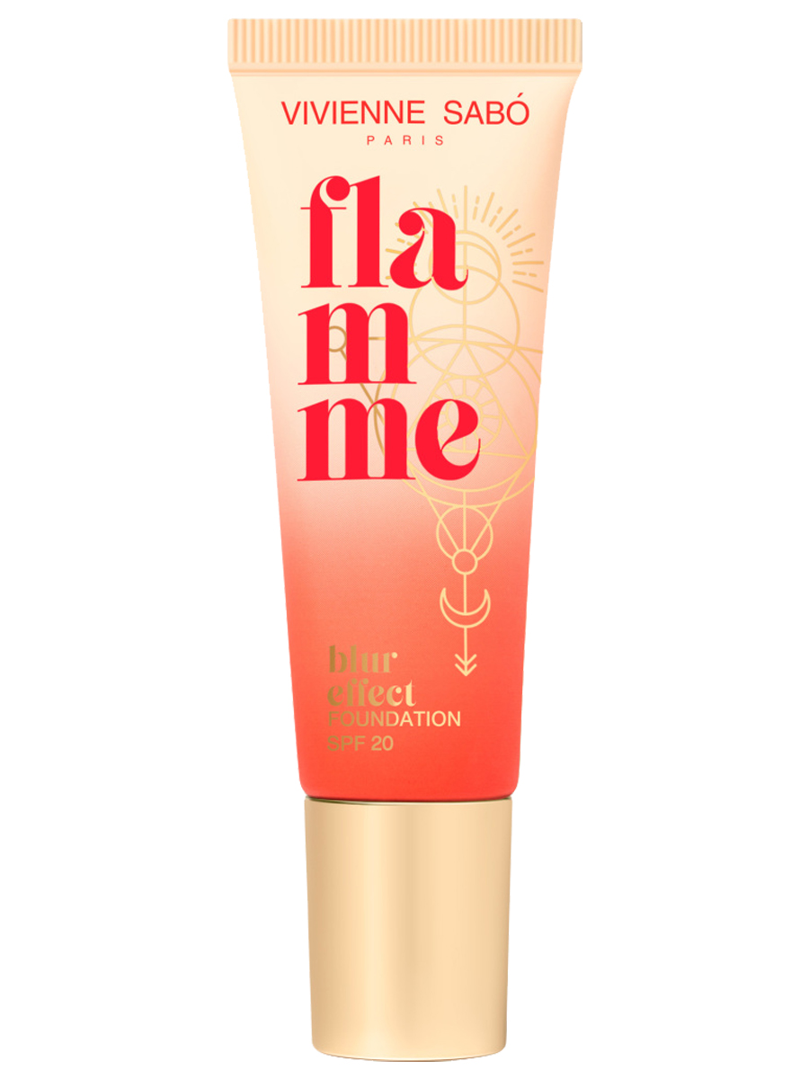 Тональный крем SPF20 Flamme, тон 03 бежевый от Vivienne Sabo + 3