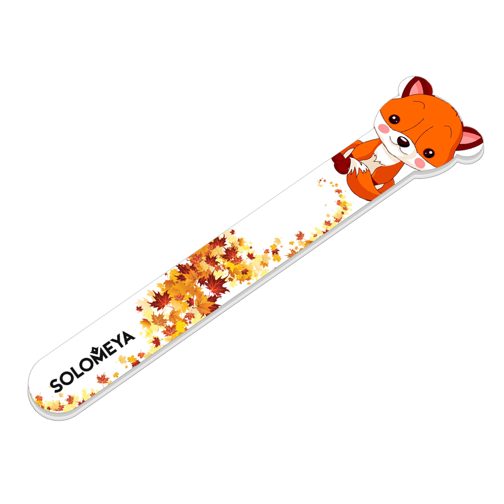 Пилка для ногтей Хитрый лисенок Sly Fox 180/220 1шт от Solomeya + 2