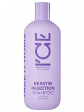 Keratin Injection Кератиновый Шампунь для повреждённых волос 400мл