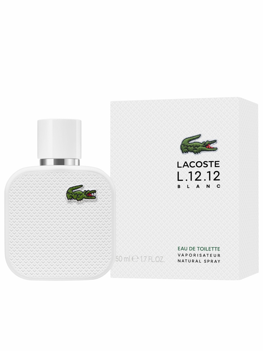Eau De Lacoste L.12.12 Blanc Туалетная вода мужская 50мл  от Lacoste  + 2