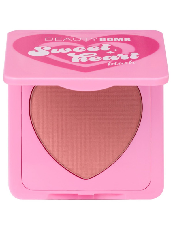 Румяна Sweetheart, тон 03 Dollhouse / матовый светлый бордовый от Beauty Bomb + 1