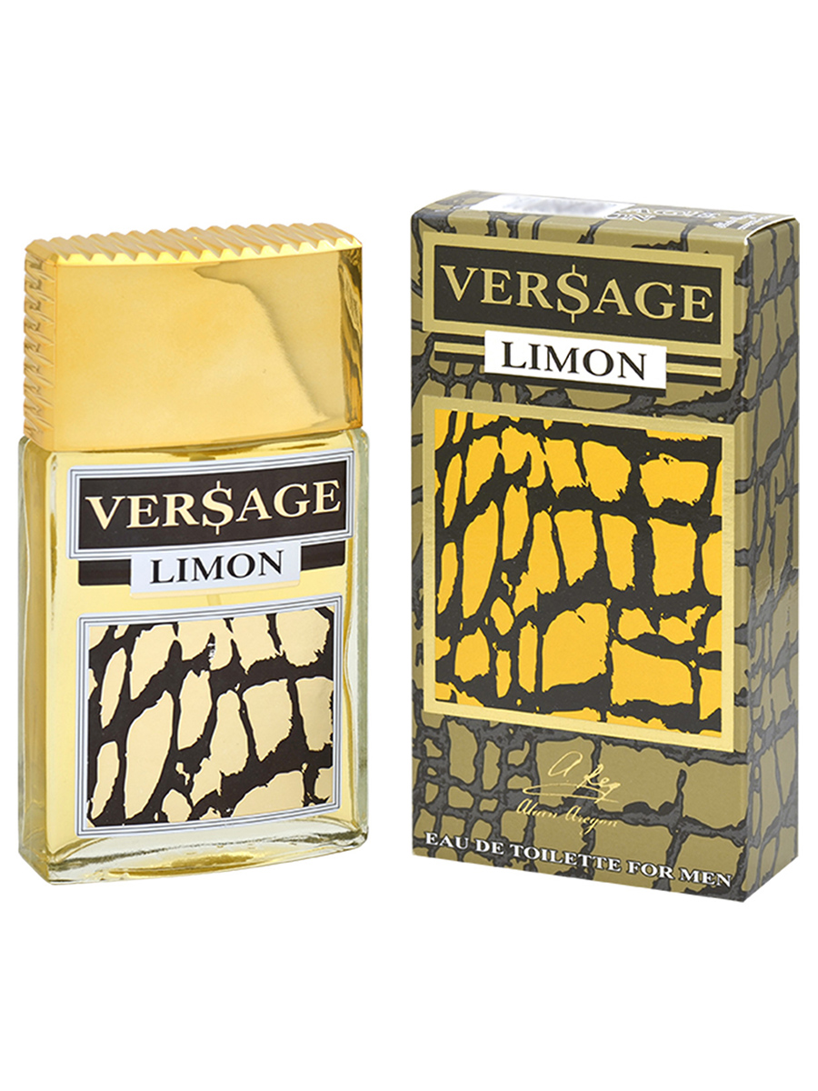Туалетная вода мужская Versage Limon 100мл  от Alain Aregon + 2