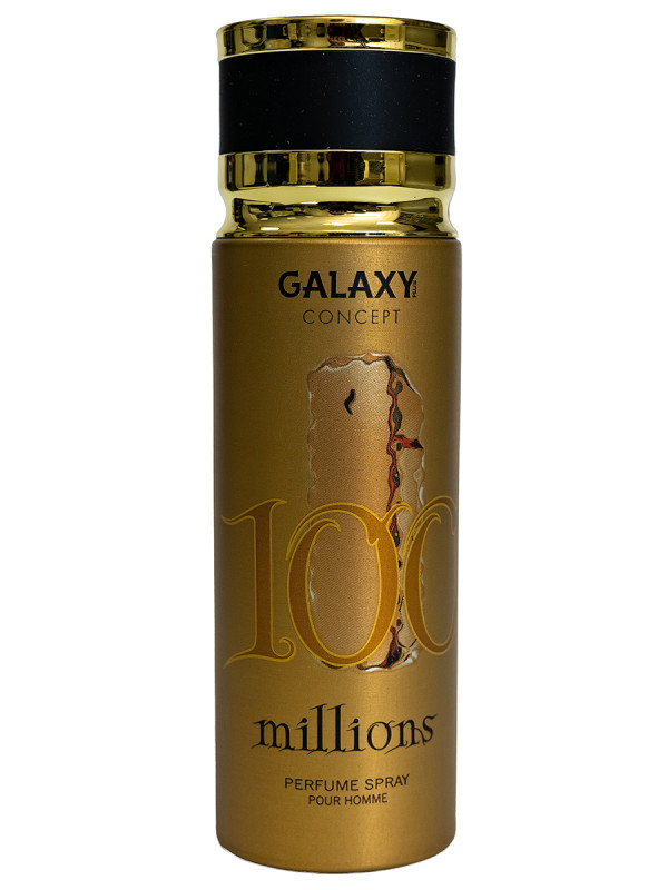 100 Millions Дезодорант парфюмированный мужской 200мл от Galaxy Concept + 1