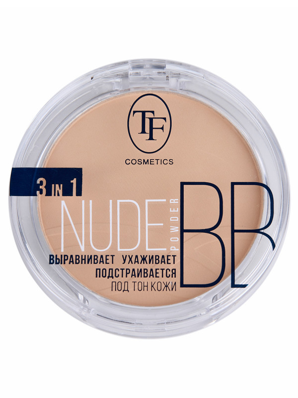 Пудра BB Nude Powder 3в1, тон 02 Beige/Бежевый от TF cosmetics + 1