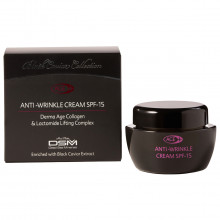 Black Caviar Collection AGE+ Крем для лица против морщин SPF15 на основе экстракта черной икры 50мл