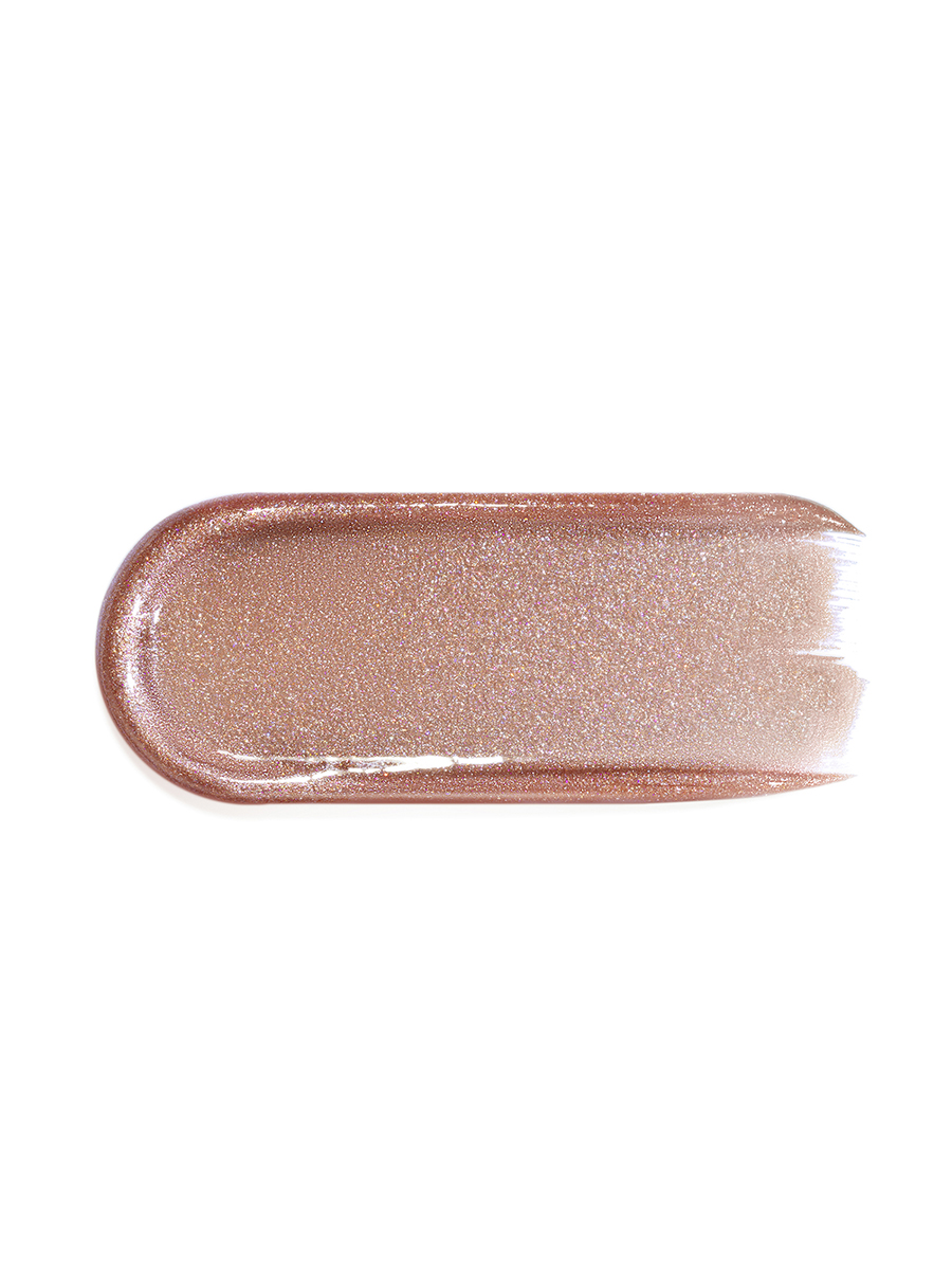 Сияющий Блеск для губ с эффектом объёма Glass Shine, тон 19 Crystal Beige от LuxVisage + 2