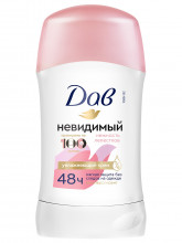 Дезодорант антиперспирант стик Невидимый Нежность лепестков 40мл