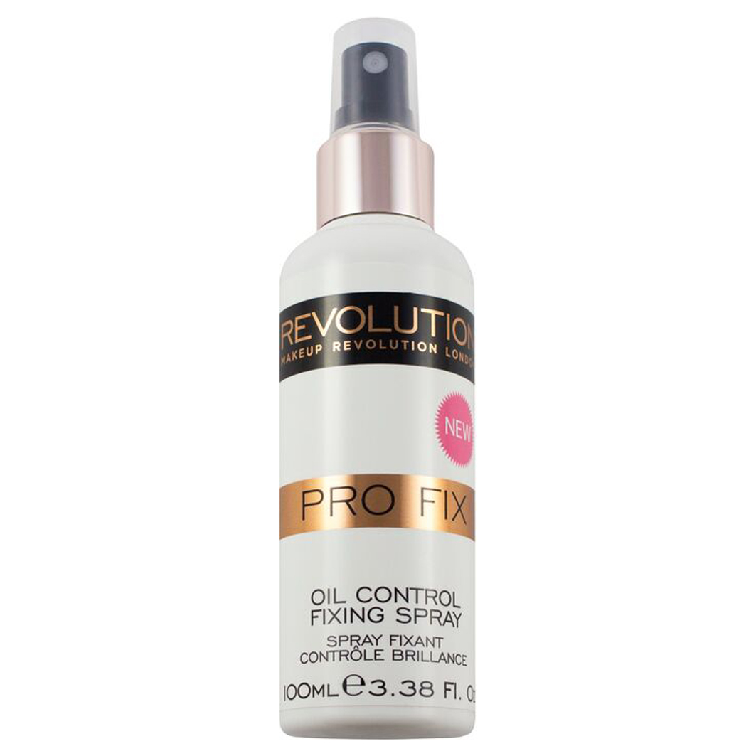 Спрей для фиксации макияжа Oil control 100мл от Makeup Revolution + 2