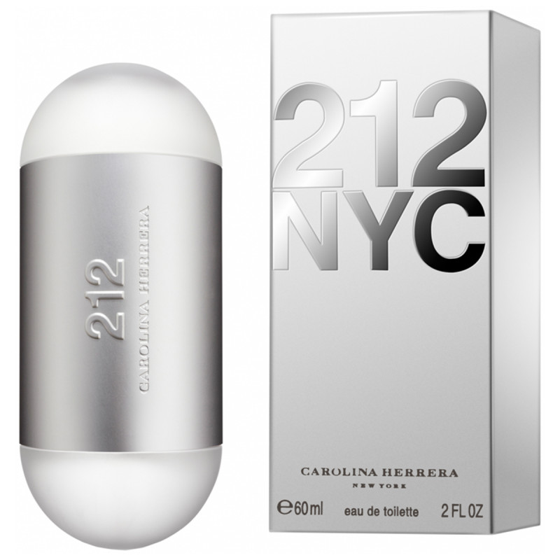 212 Туалетная вода женская 60мл  от Carolina Herrera + 1