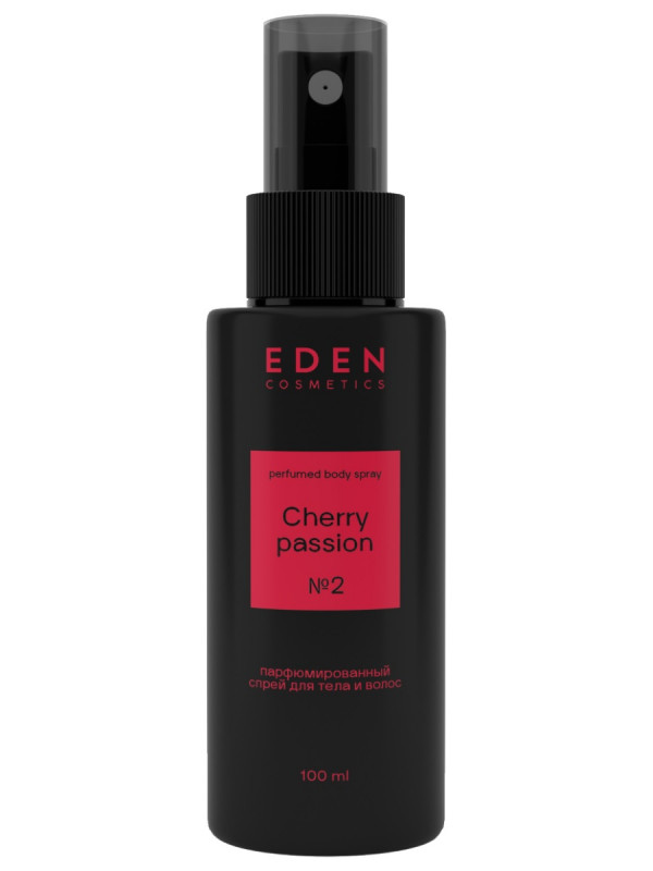 Парфюмированный Спрей для тела и волос Cherry Passion 100мл от EDEN + 1