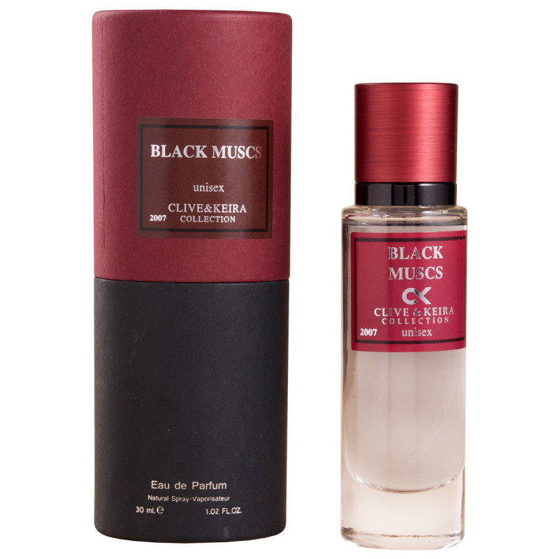 Парфюмерная вода унисекс №2007 Black Muscs 30мл  от Clive&Keira + 1