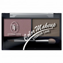 Набор теней для коррекции бровей Eyebrow Cake, тон 03 Brown grey/коричнево-серая гамма