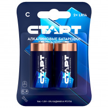 Батарейки алкалиновые C LR14 2шт								