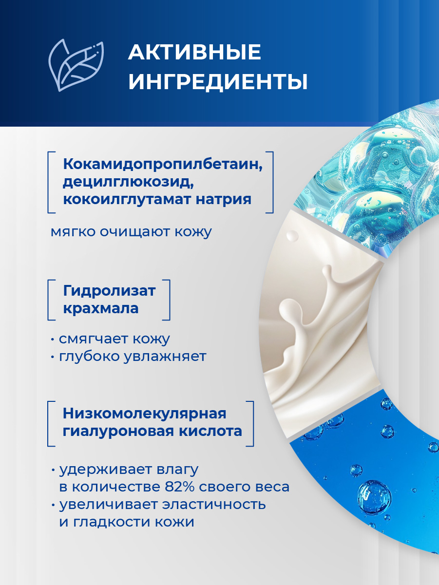 Гиалуроновая Пенка для умывания 160мл от Librederm + 4