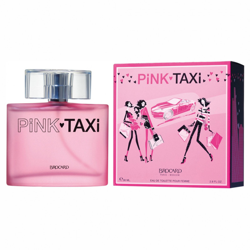 Туалетная вода женская Pink Taxi 90мл от Brocard + 1