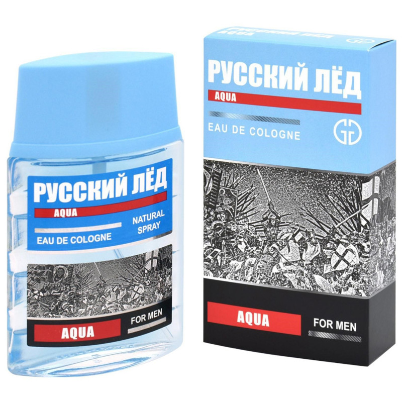 Одеколон мужской Русский лёд Aqua 60мл от Gianni Gentile + 1