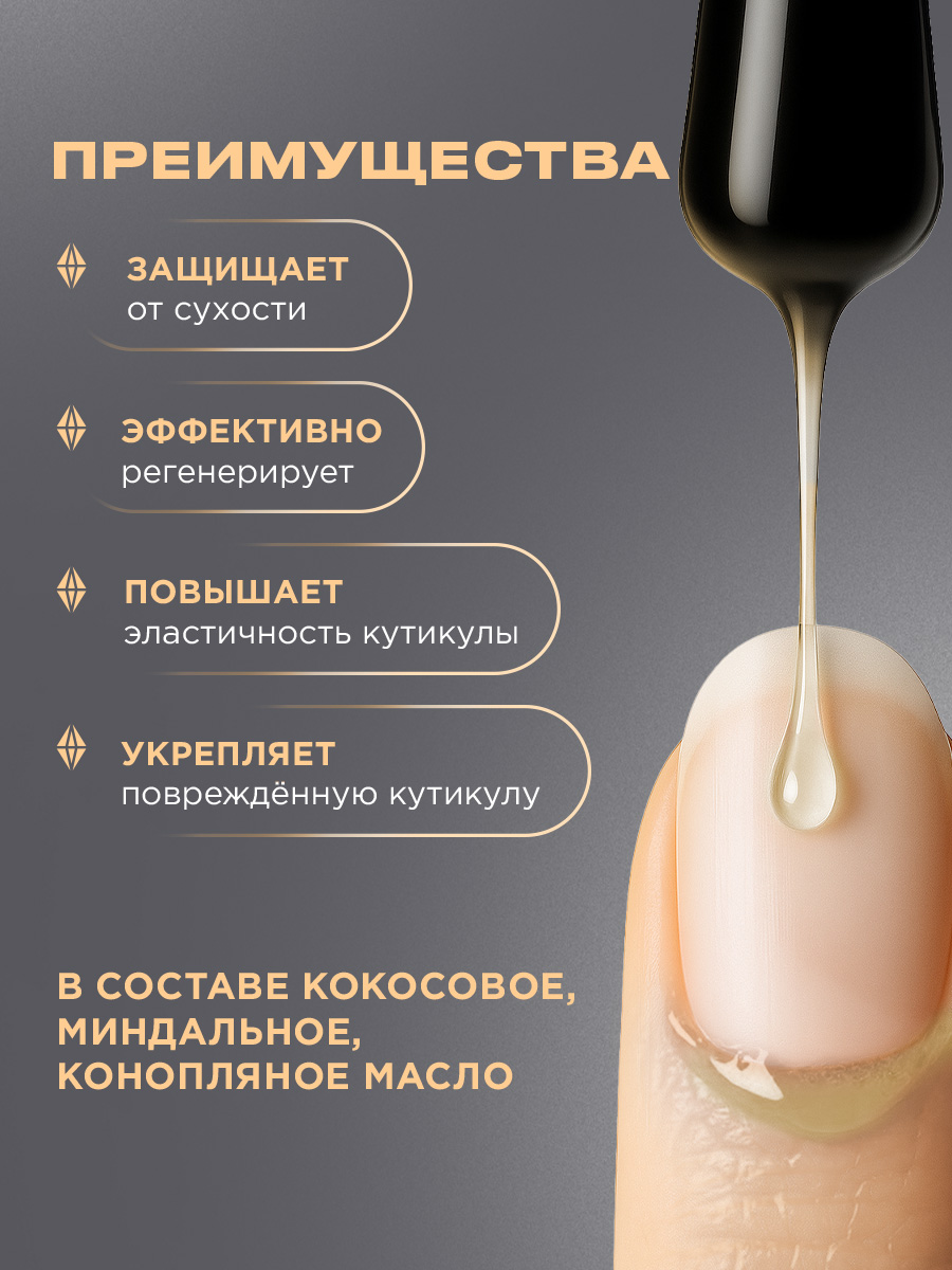 Масло для ногтей Keep Calm! Nail Oil Therapy от Anny + 3