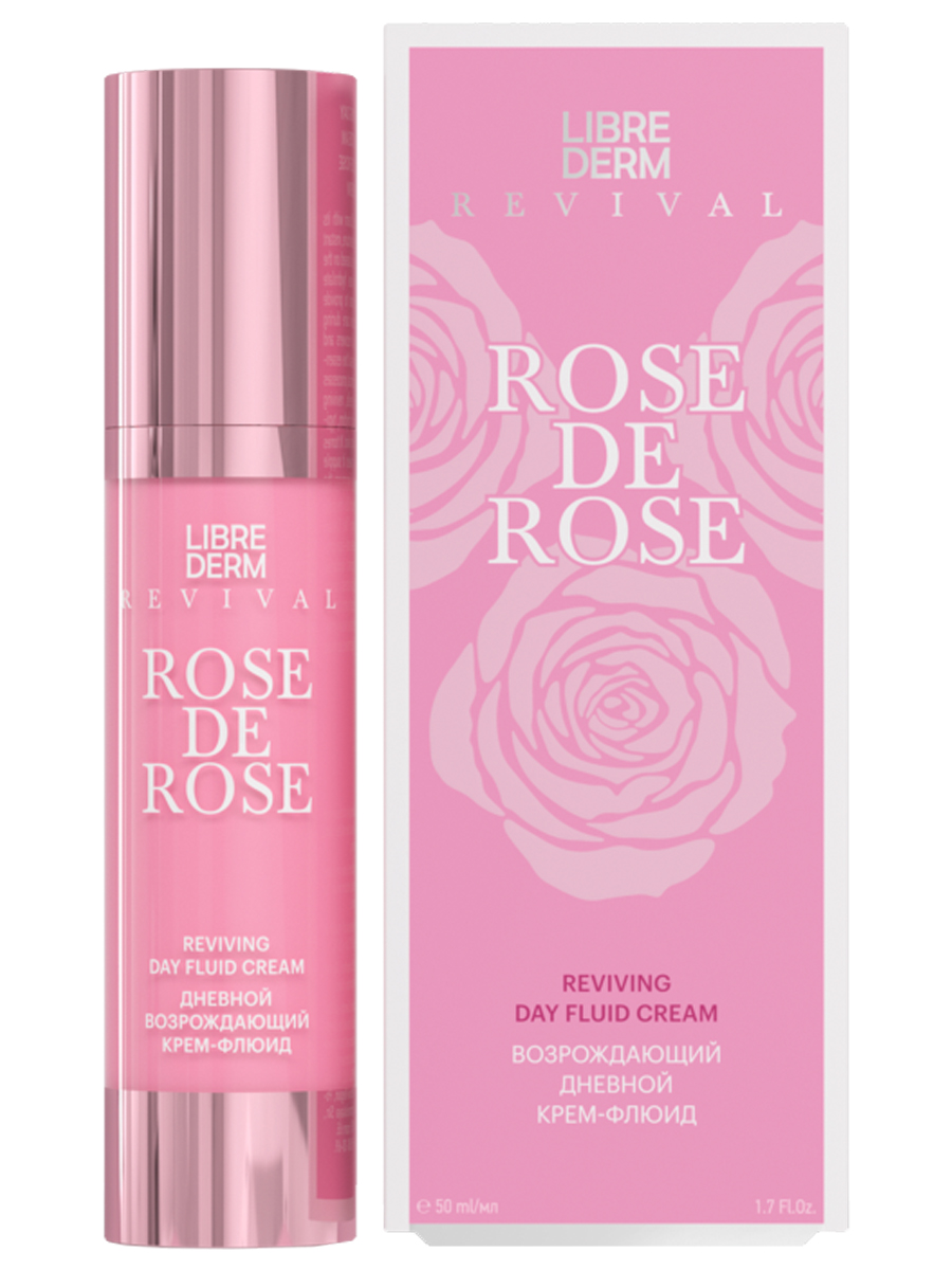 Rose de Rose Крем-флюид дневной возрождающий 50мл от Librederm + 3