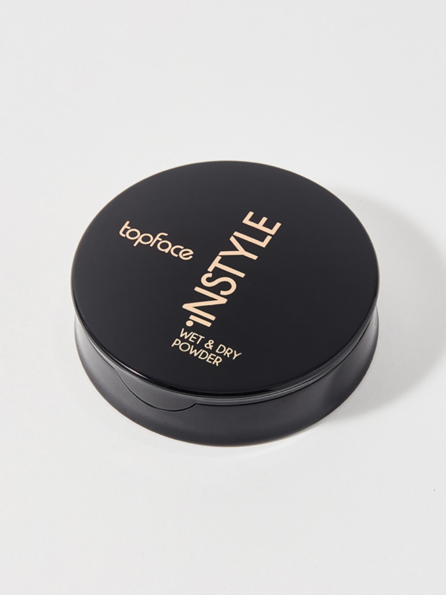 Пудра компактная Instyle Wet & Dry Powder, тон 002 Natural от TopFace + 3