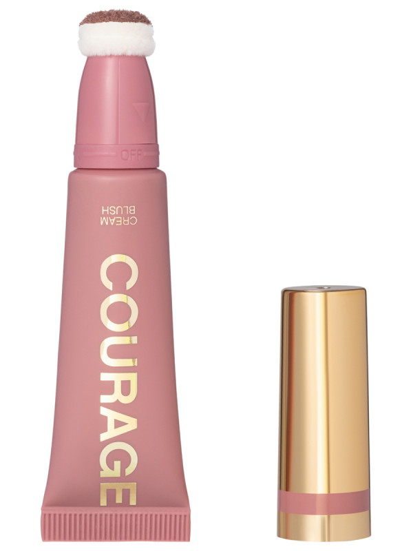 Румяна кремовые Courage, тон 03 пыльно-розовый от Vivienne Sabo + 1
