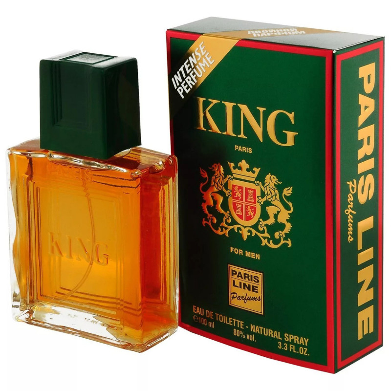 Туалетная вода мужская King Perfume 100мл  от Paris Line Parfums + 1
