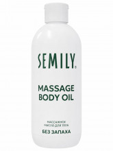 Semily - Массажное масло для тела Без запаха Almond, Apricot, Vitamin E 500мл