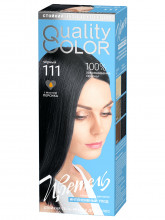 Quality Color Гель-краска для волос Цветель, тон 111 чёрный