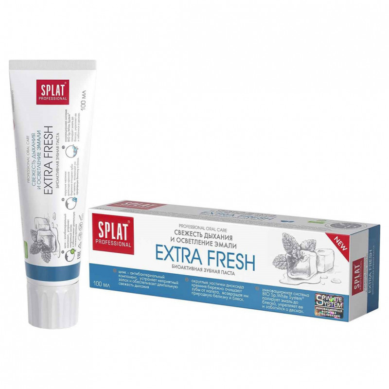 Professional Зубная паста Extra Fresh 100мл  от Splat + 1