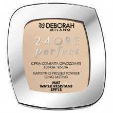 Пудра для лица матирующая стойкая 24Ore Perfect, тон 01 light beige / светлый бежевый