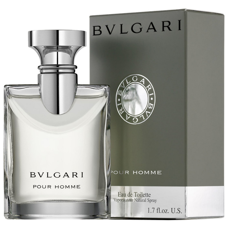 Pour Homme Туалетная вода мужская 50мл от Bvlgari + 1