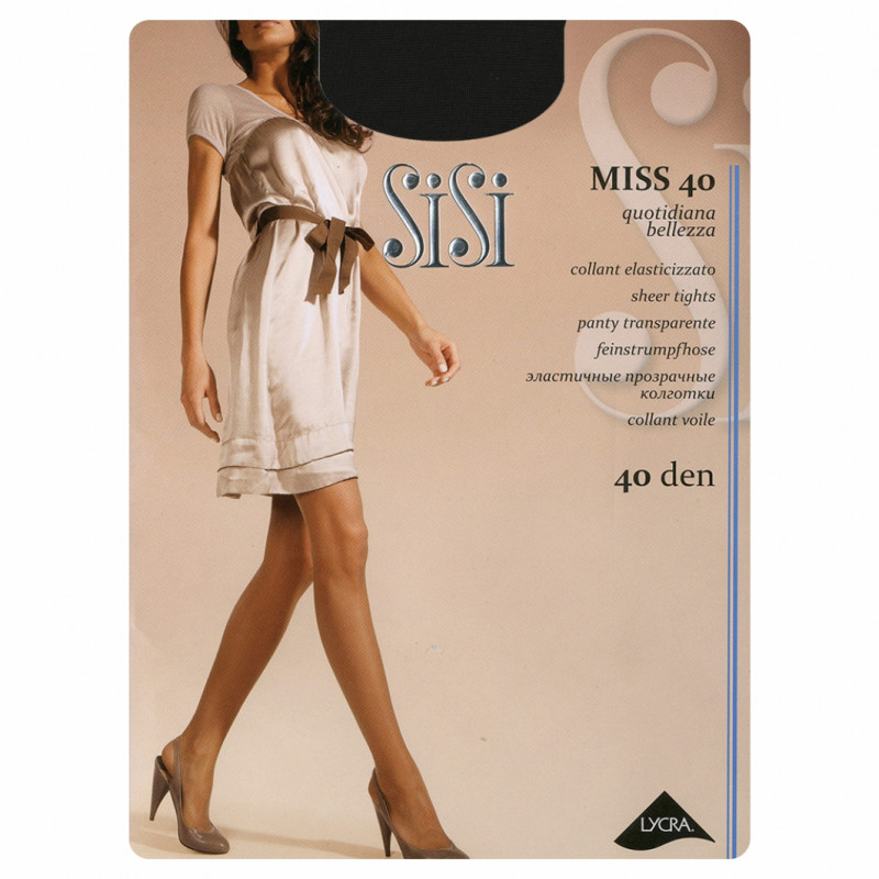 Колготки Miss 40den, Nero черный 2р от Sisi + 1
