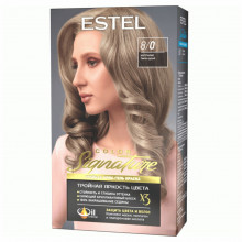 Color Signature Краска для волос, тон 8/0 капучино