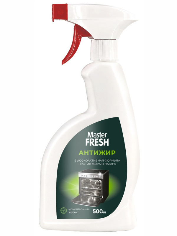 Чистящий спрей Антижир 500мл от Master Fresh + 1