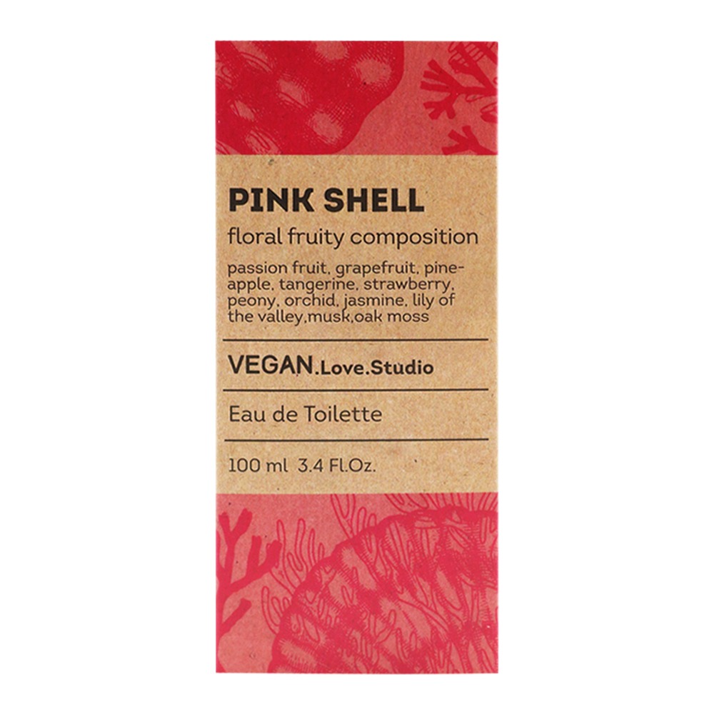 Туалетная вода женская Pink Shell 100мл от VEGAN.Love.Studio + 4