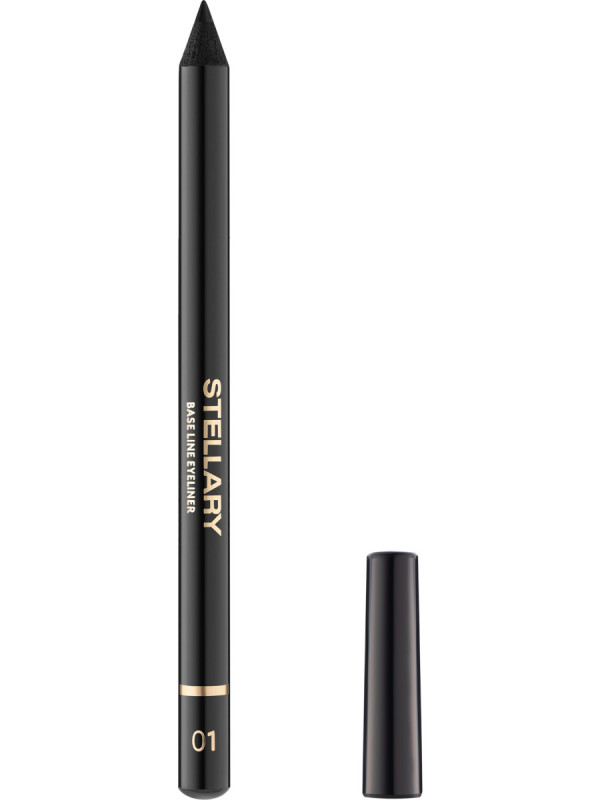 Карандаш для глаз Base Line Eyeliner, тон 01 black от Stellary + 1