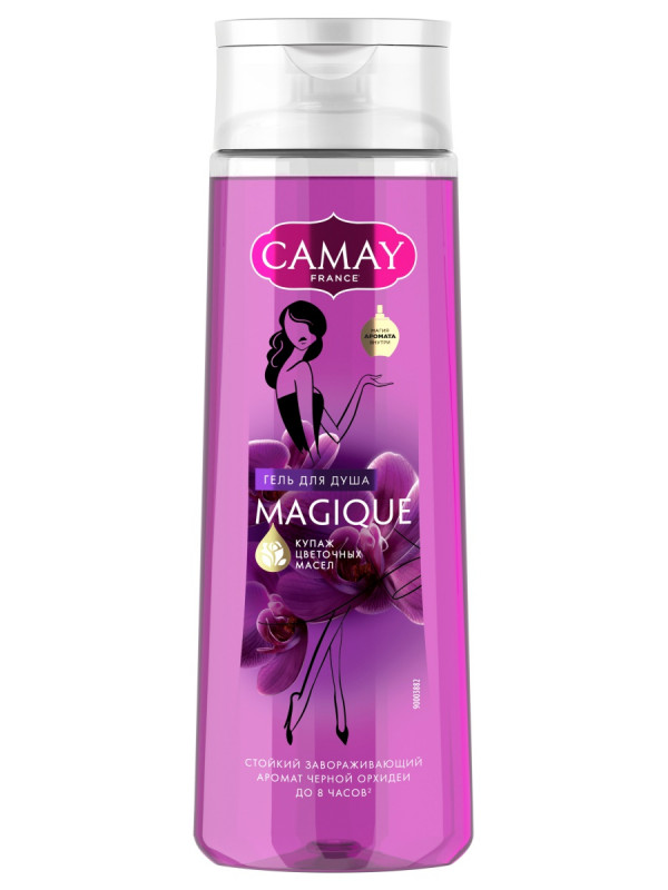 Гель для душа Magique Магическое заклинание Черная орхидея 250мл от Camay + 1